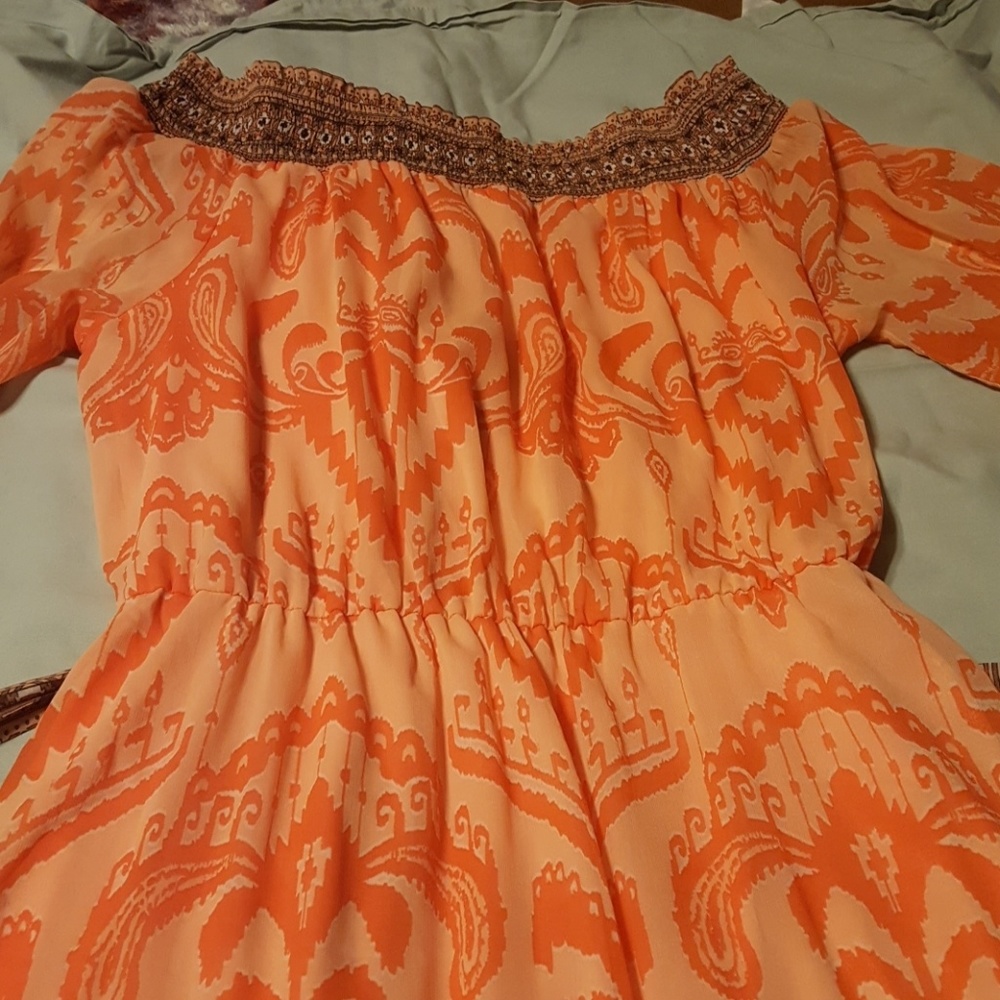 New York & Company off shoulder dress